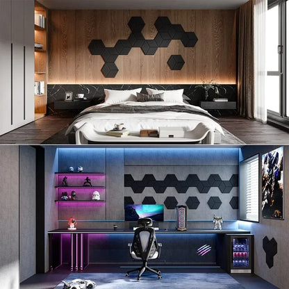 Panneaux Acoustiques Hexagonaux