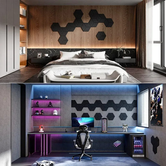 Panneaux Acoustiques Hexagonaux