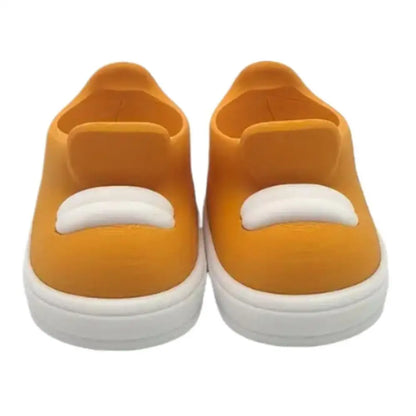 Support Manette Design Chaussure Jaune et Blanche