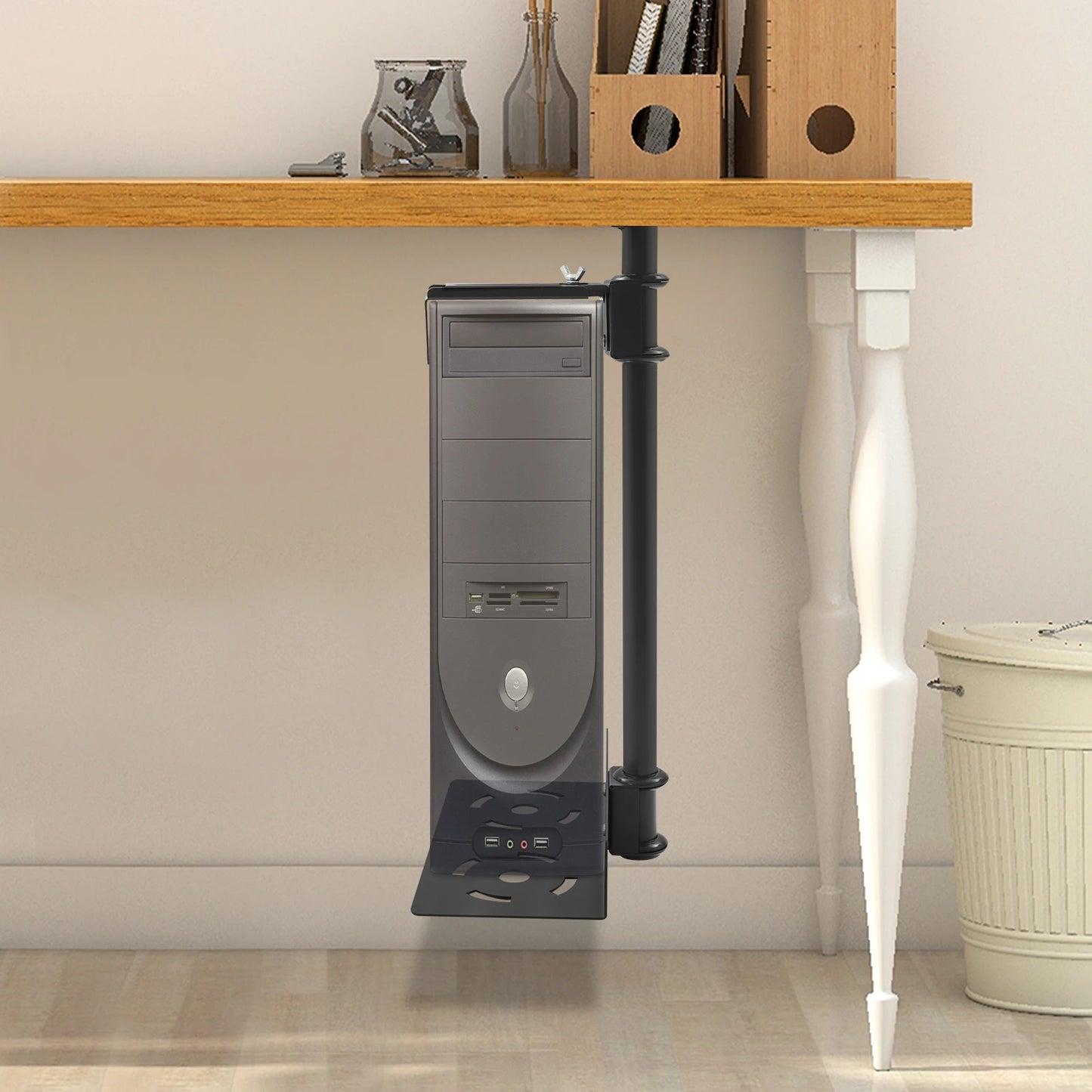 Support PC Sous Bureau Réglable