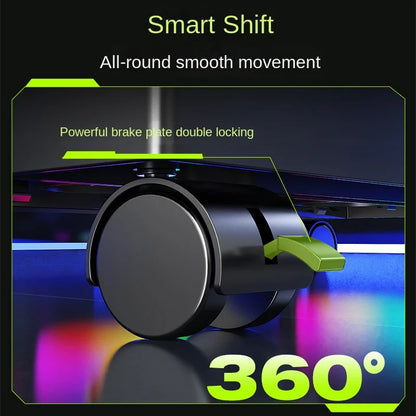 Support PC Tour Ajustable avec Ventilateur RGB