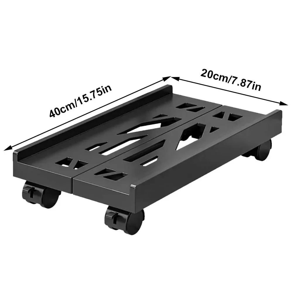 Support PC Tour Mobile Ajustable avec Roulettes