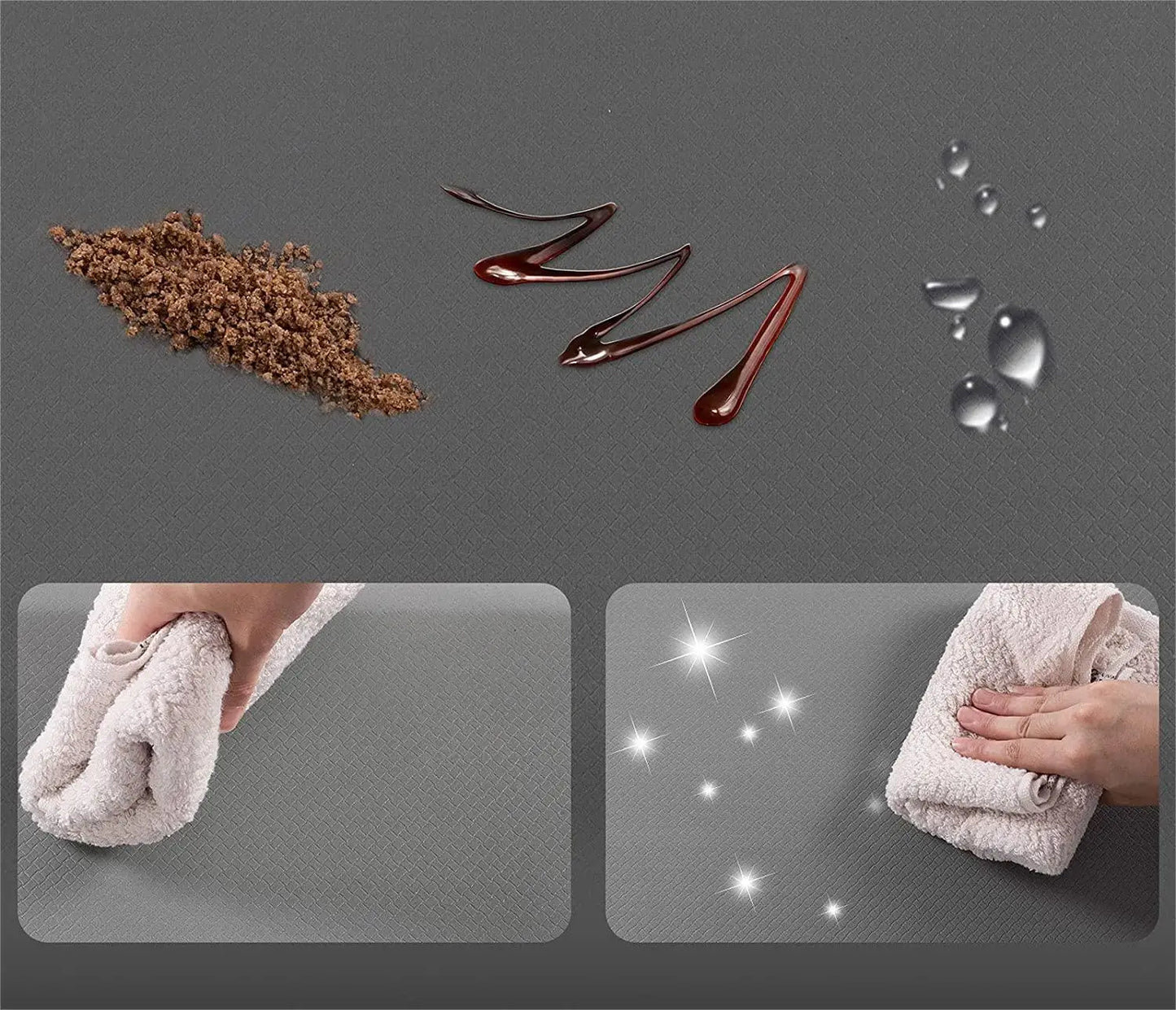 Tapis Gamer Confort – PVC Étanche, Antidérapant