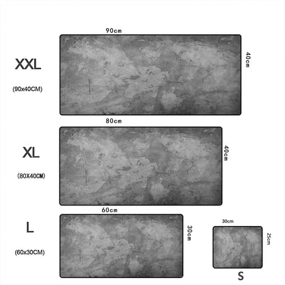 Tapis de Souris XXL Série Gris