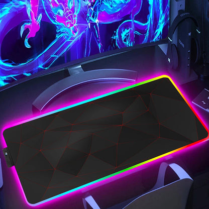 Tapis de souris RGB hexagonal