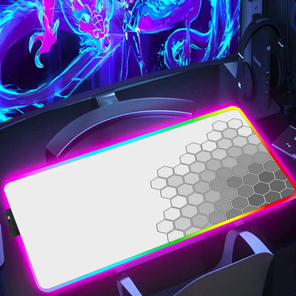 Tapis de souris RGB hexagonal