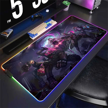 Tapis de souris RGB Gamer League of Legends