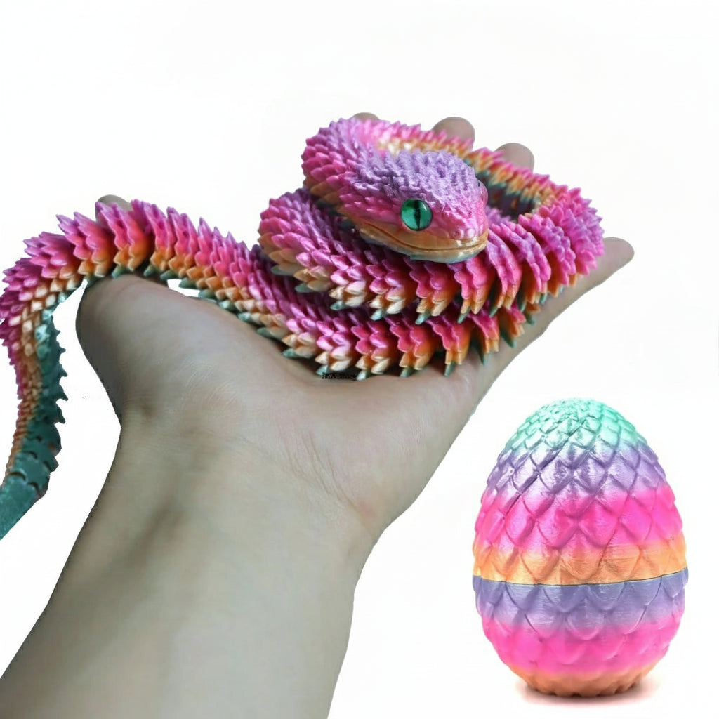 Œufs de Serpent Articulés 3D – Déco Geek & Gaming