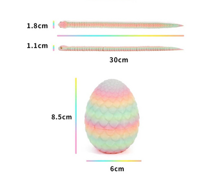 Œufs de Serpent Articulés 3D – Déco Geek & Gaming